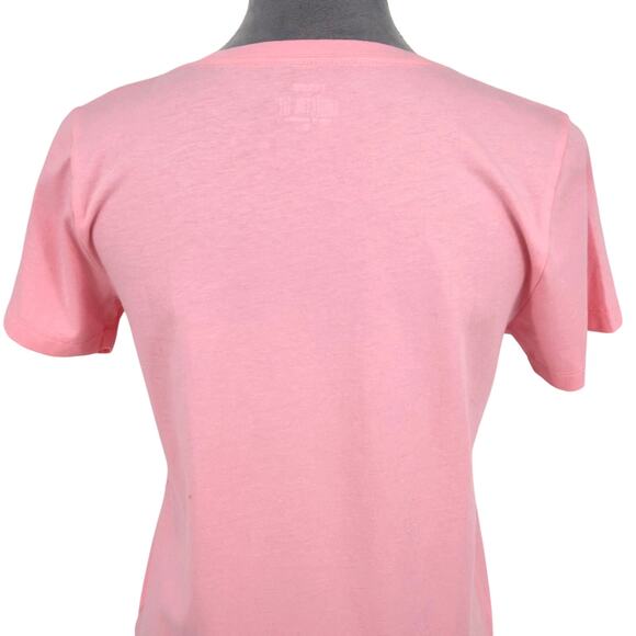J Crew Top Womens Small Pink Cotton Collector Tee Sea Gals T-shirt Pullover New - Picture 10 of 16